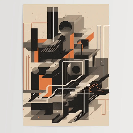 Bauhaus No 21 - Poster