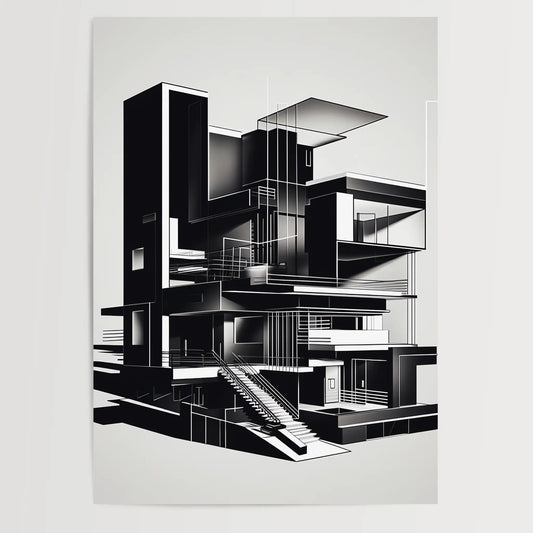 Bauhaus No 25 - Poster