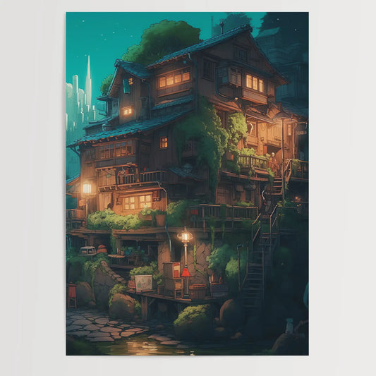 Heimat No 1 - Zeichnung - Digital Art - Anime - Poster