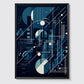 Bauhaus Blue No 2 - Poster