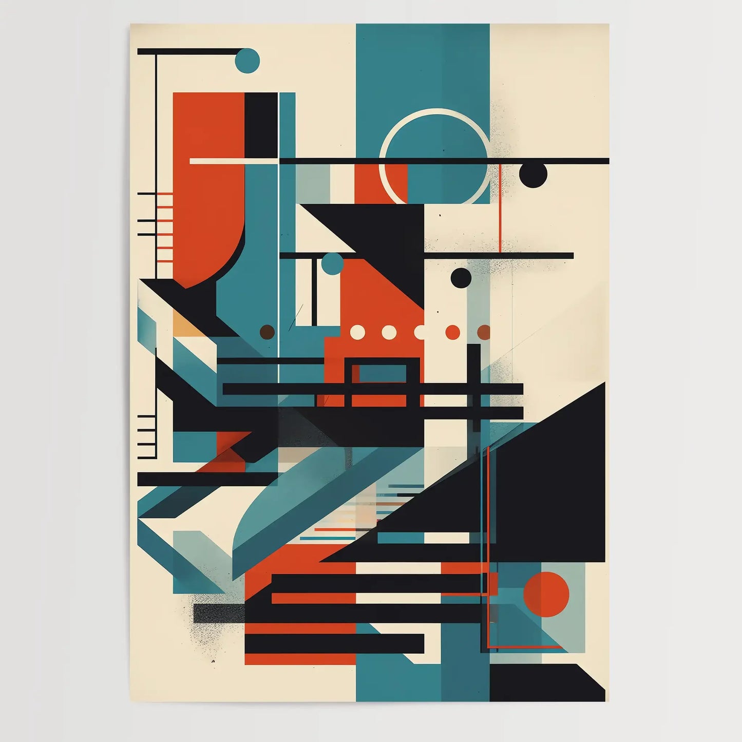 Bauhaus No 17 - Poster