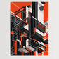 Bauhaus No 2 - Poster