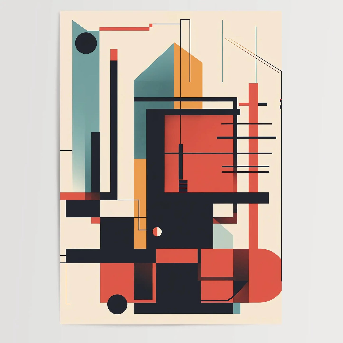 Bauhaus No 32 - Poster