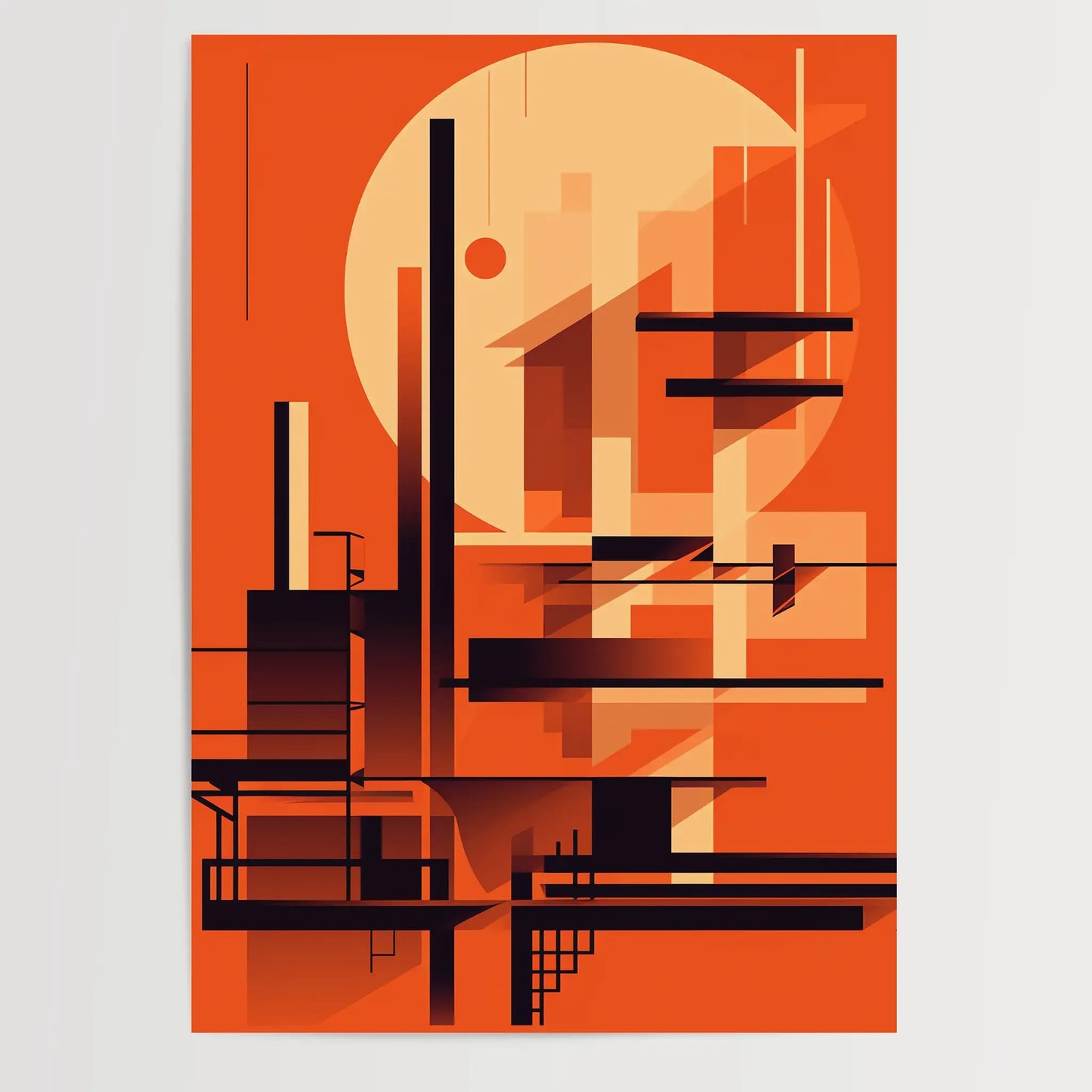 Bauhaus No 33 - Poster