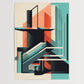 Bauhaus No 3 - Poster