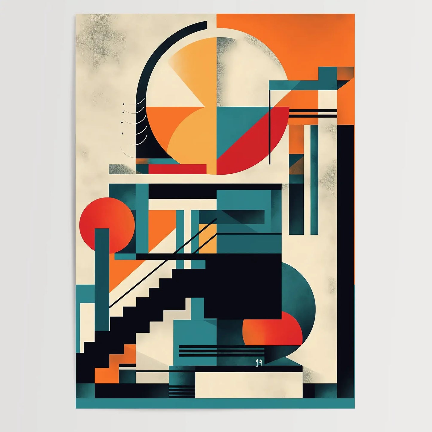 Bauhaus No 6 - Poster
