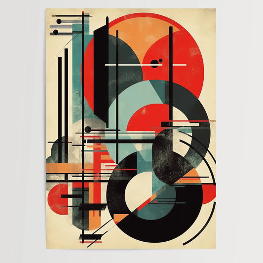 Bauhaus No 7 - Poster