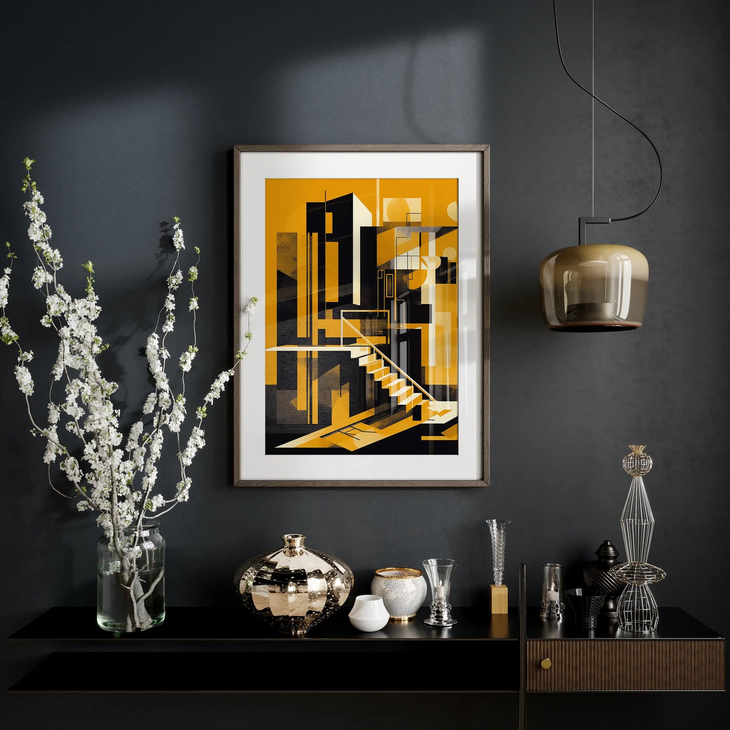 Bauhaus Yellow No 3 - Poster