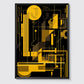Bauhaus Yellow No 4 - Poster