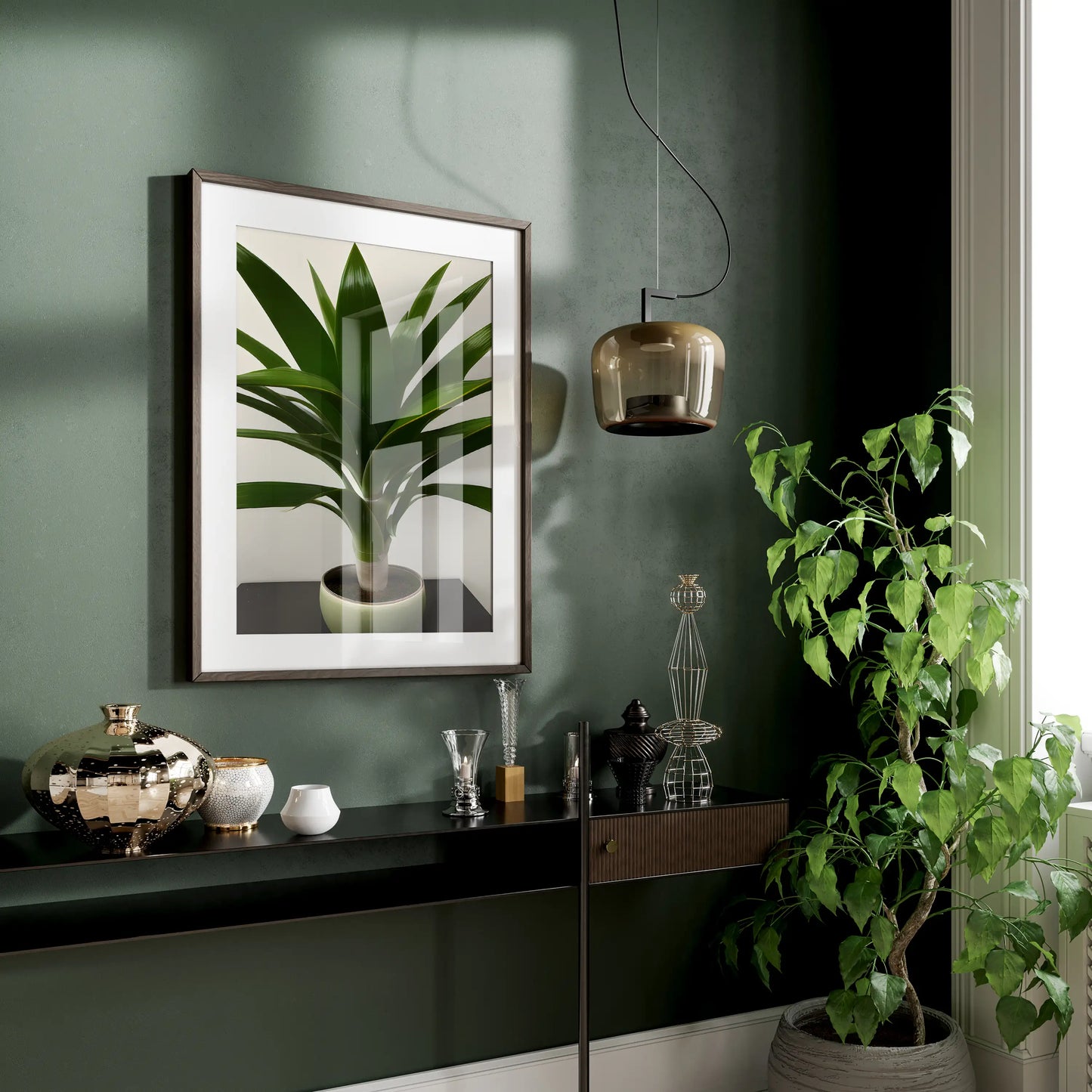 Dracaena trifasciata - Pflanzen No 3- Poster