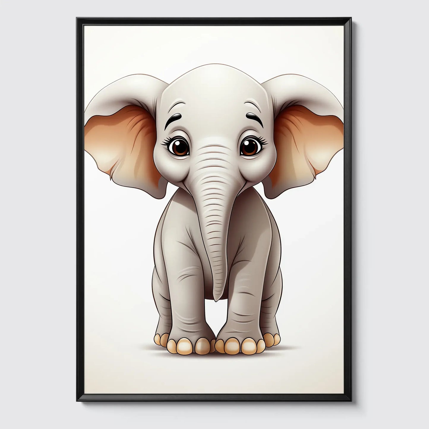 Elephant No 6 - Comic Style - Poster