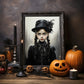 Family No 2 - Halloween - Watercolor - Poster