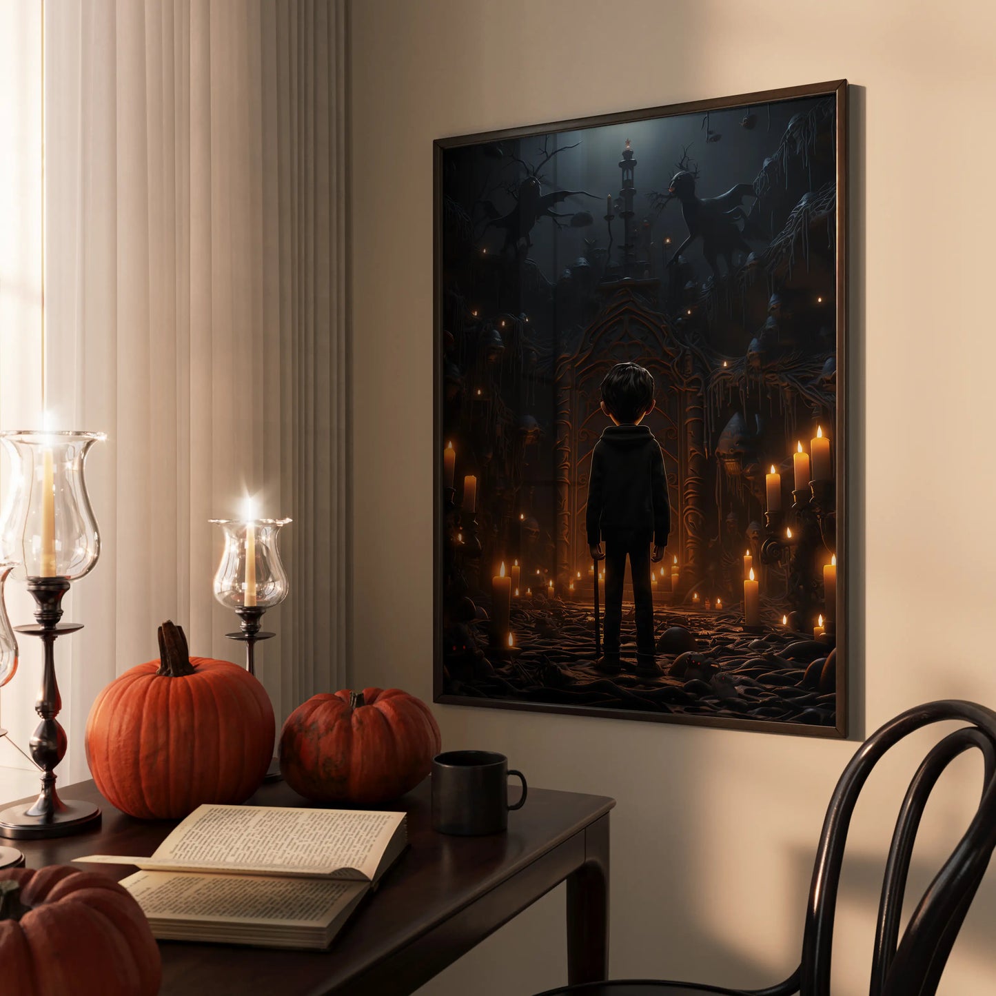 Familie No 4 - Halloween - Poster