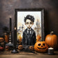 Family No 4 - Halloween - Watercolor - Poster