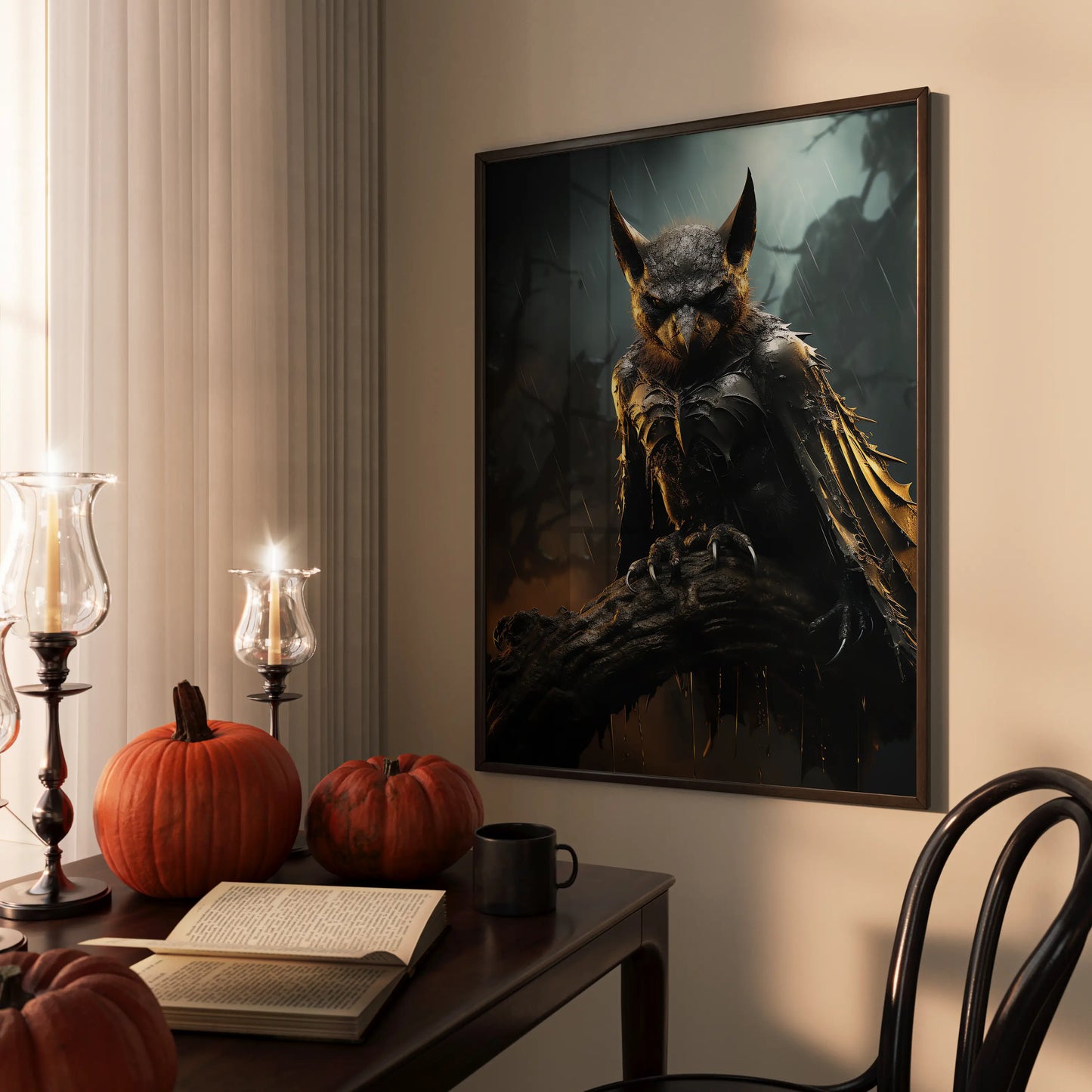 Bat No 1 - Halloween - Poster