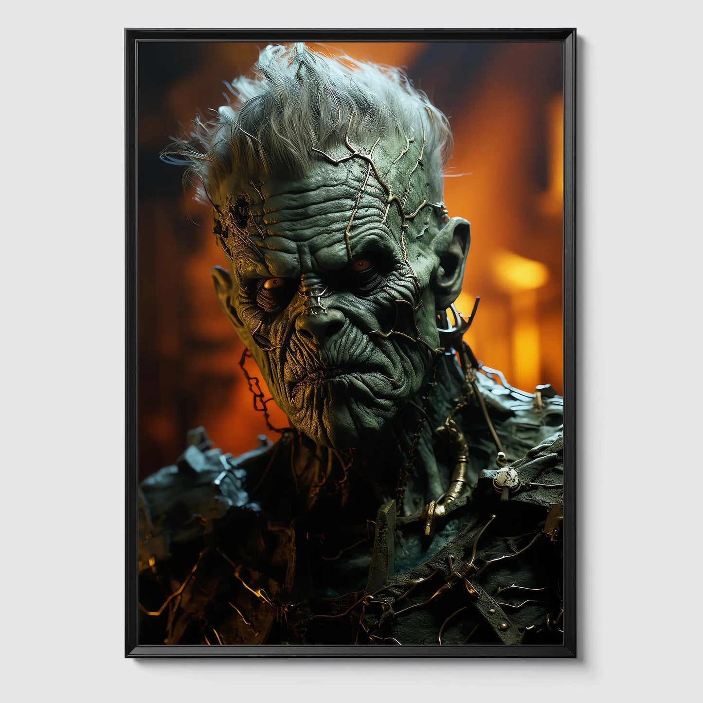 Frankenstein No 1 - Halloween poster