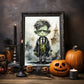 Frankenstein No 3 - Halloween - Watercolor - Poster