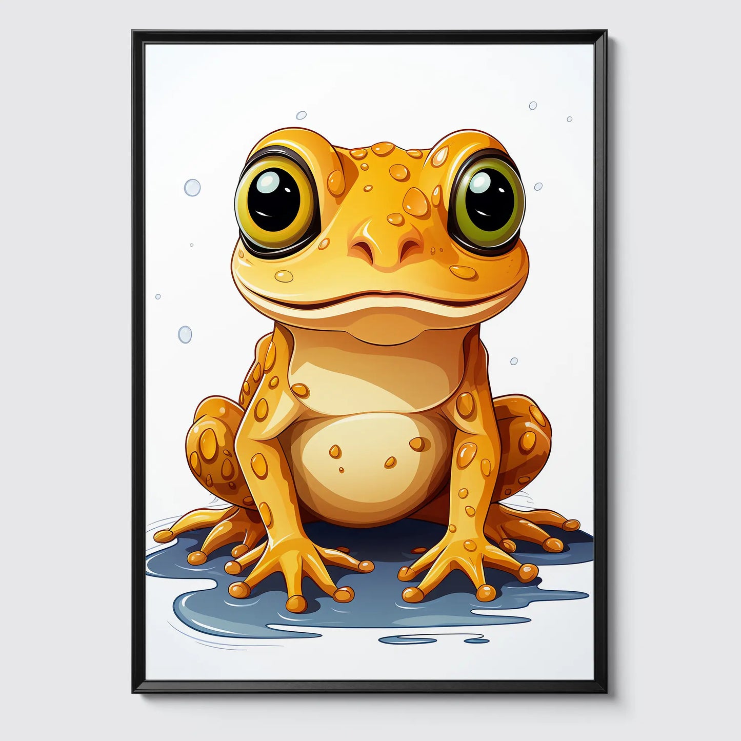 Frosch No 1 - Comic Style - Poster
