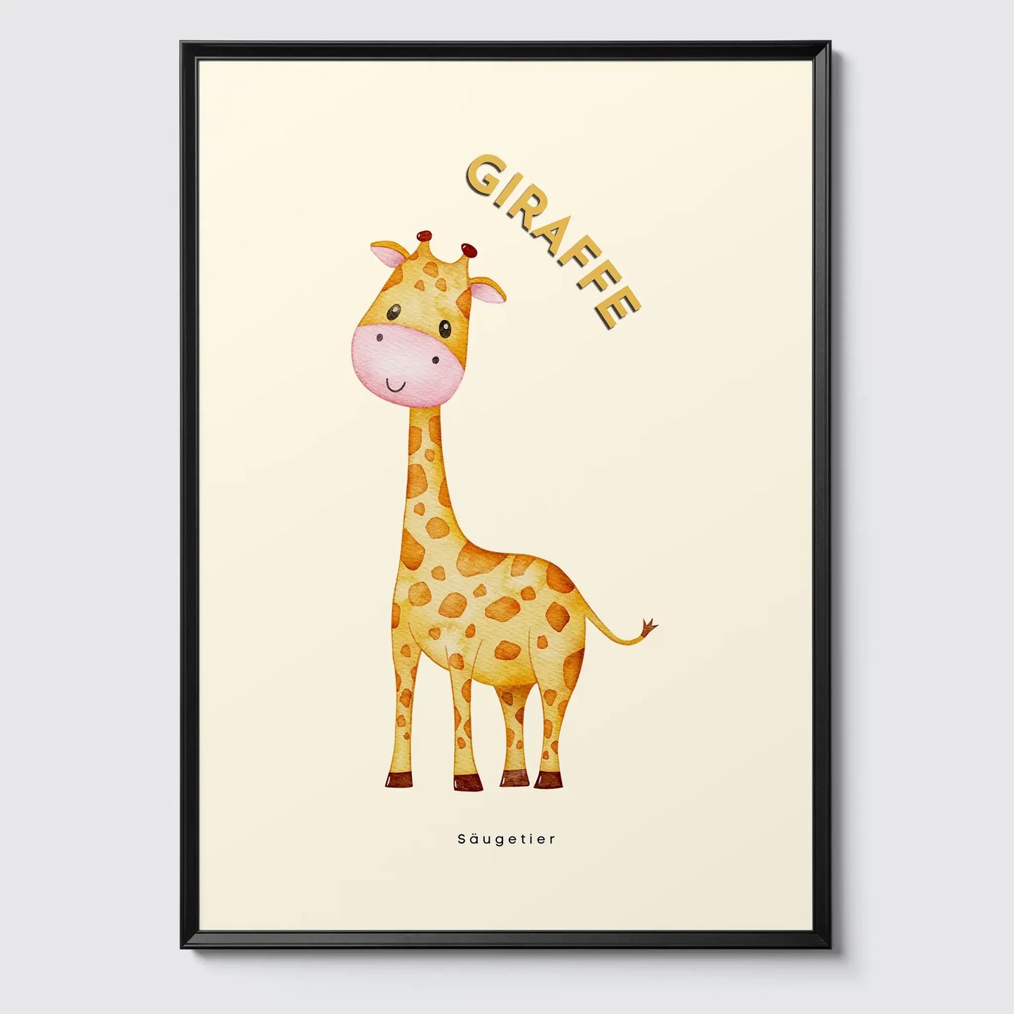 Giraffe- Poster