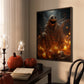 Grinning Ghost No 3 - Halloween - Poster