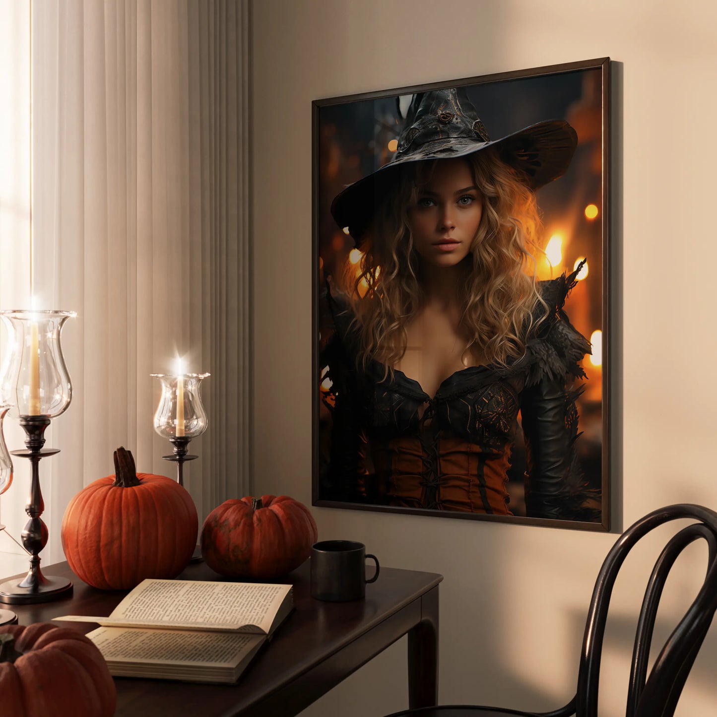 Witch No 3 - Halloween - Poster