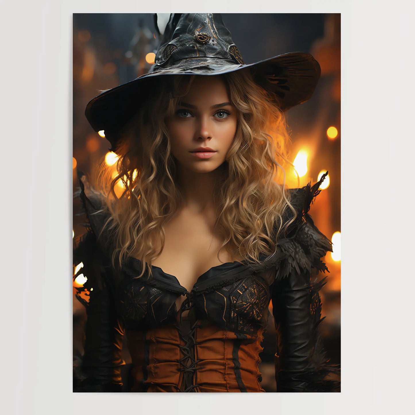 Witch No 3 - Halloween - Poster