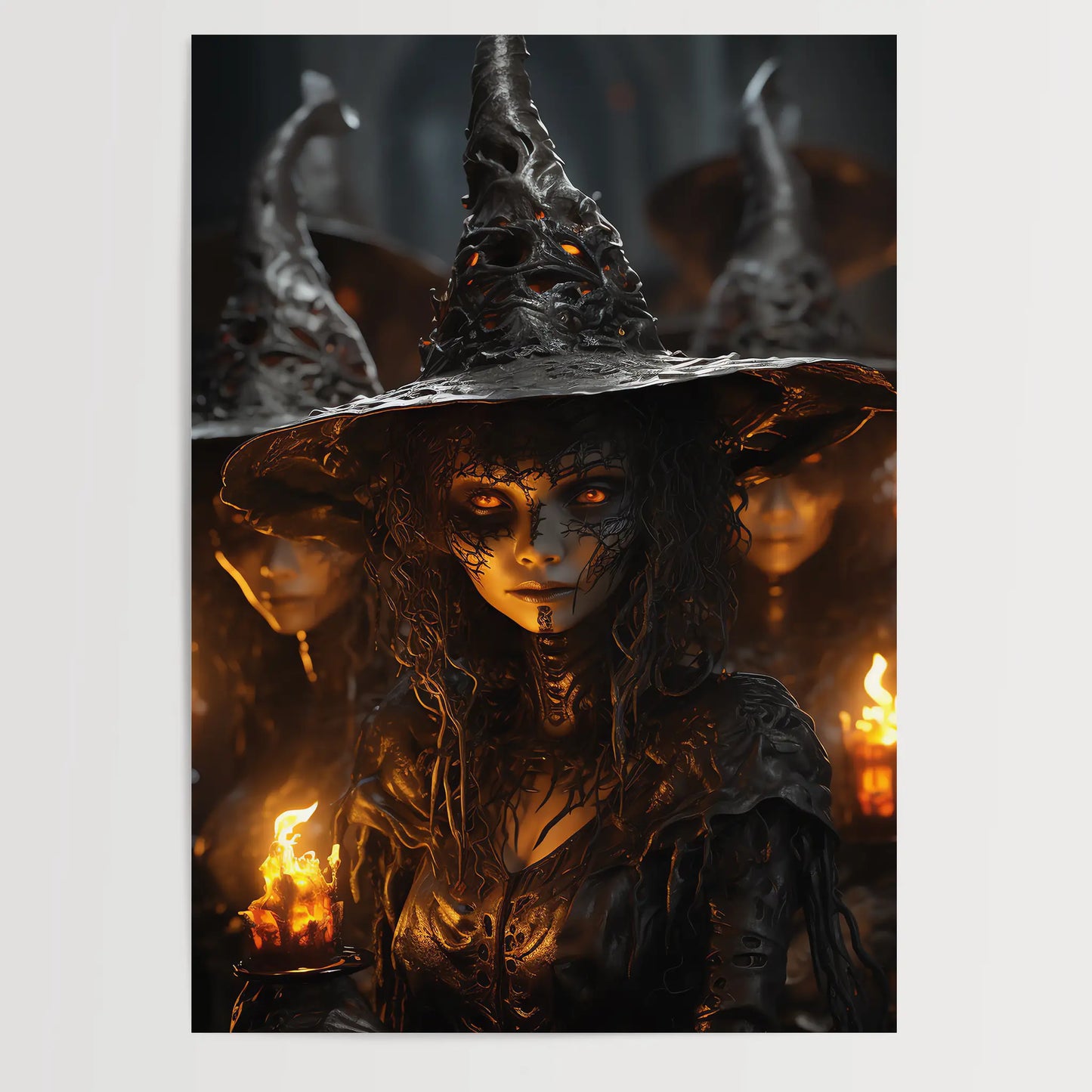 Witches No 2 - Halloween - Poster
