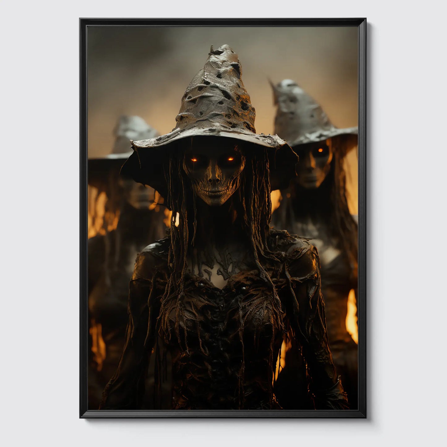 Witches No 4 - Halloween - Poster
