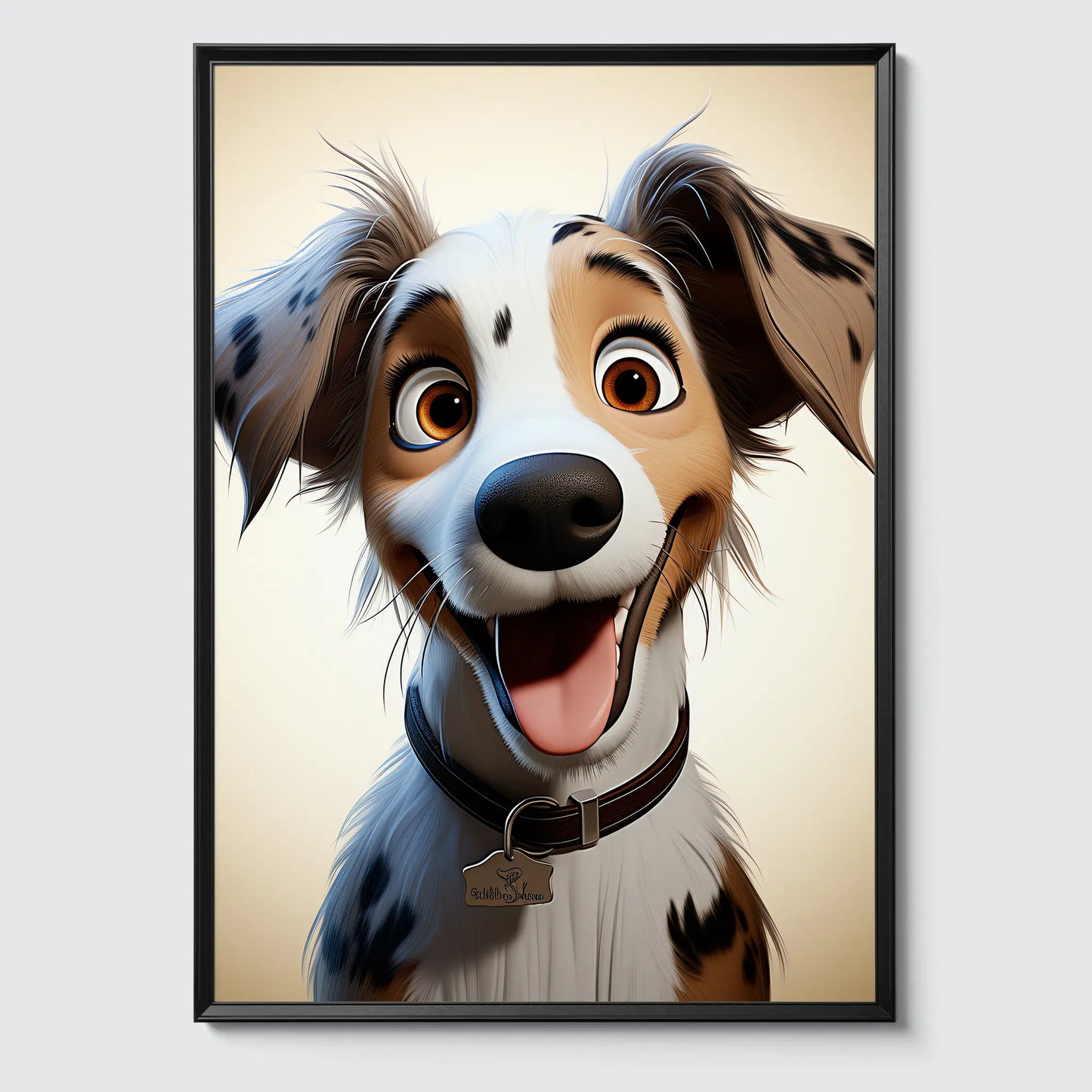 Hund No 3 - Comic Style - Poster