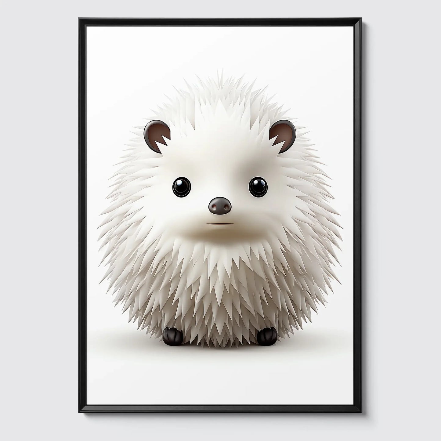 Hedgehog No 4 - Comic Style - Poster