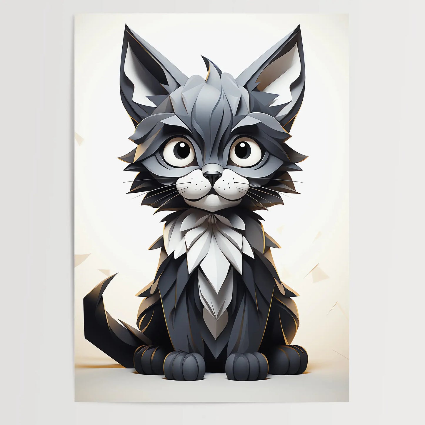 Katze No 3 - Poster