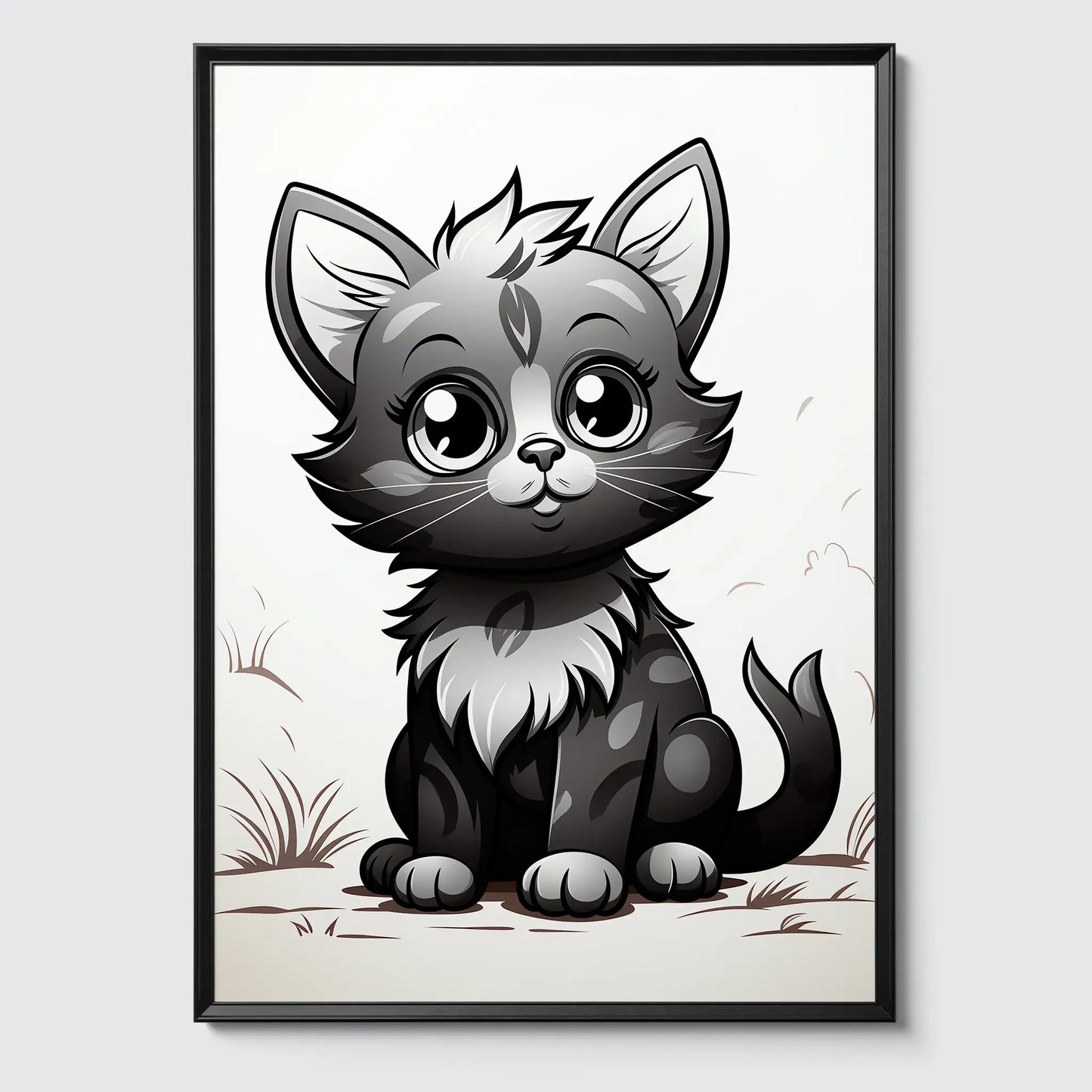 Cat No 6 - Poster