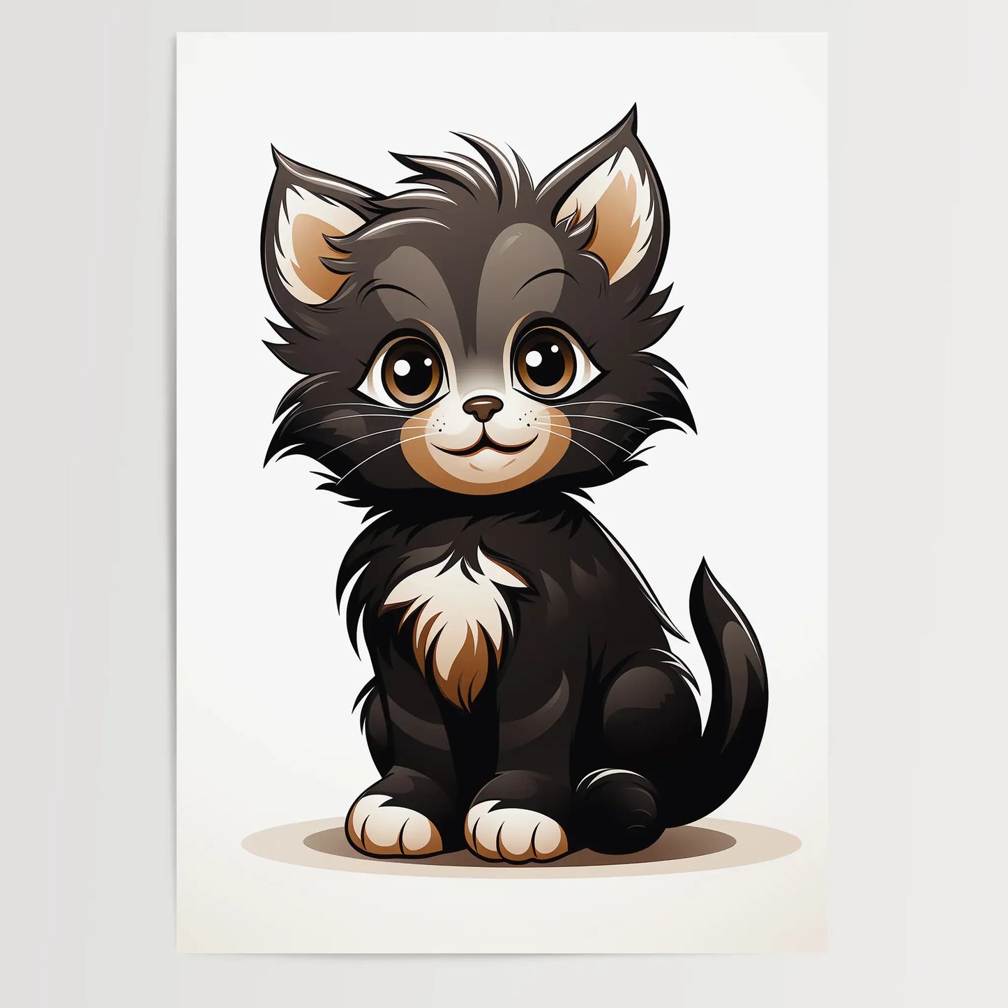 Cat No 8 - Poster