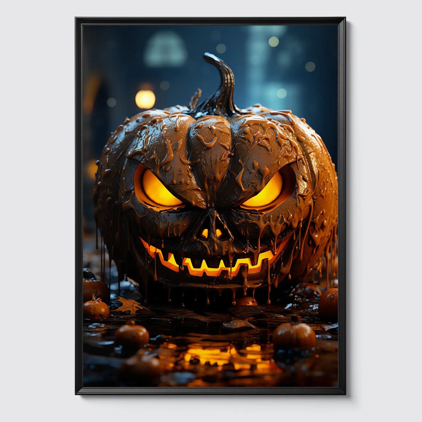 Kürbis No 2 - Halloween - Poster