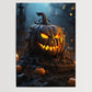 Pumpkin No 3 - Halloween - Poster