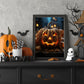 Pumpkins No 1 - Halloween - Poster