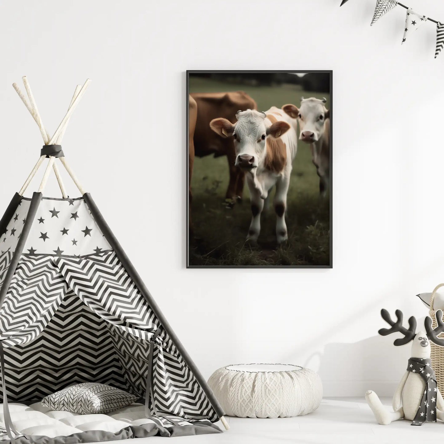 Cow No 3 - Poster