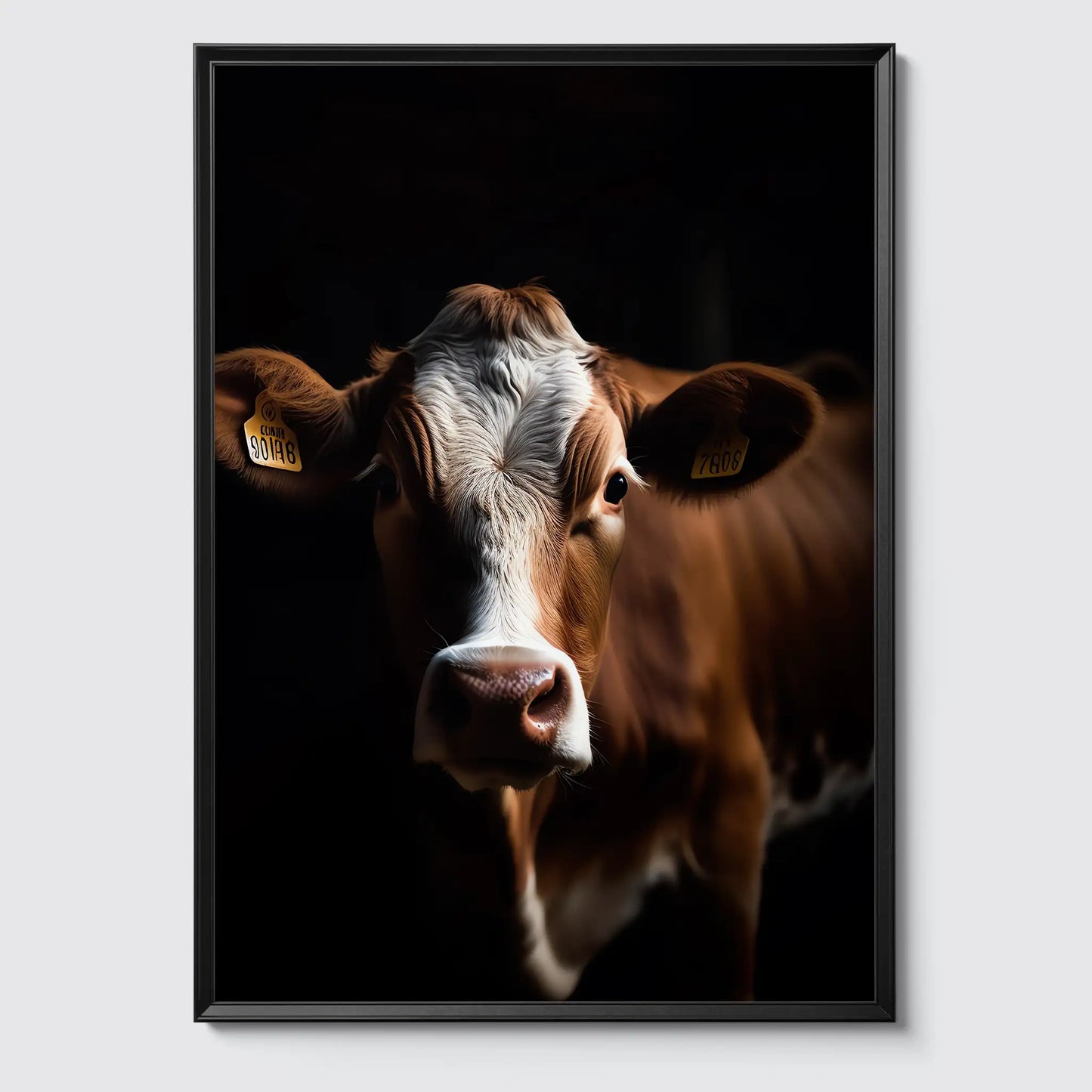 Cow No 8 - Poster