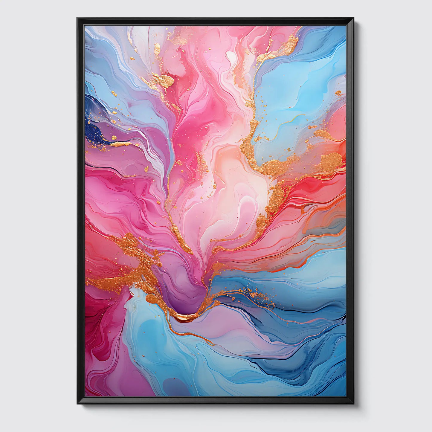 Marble Pink No 2 - Abstract - Luxury Style - Poster