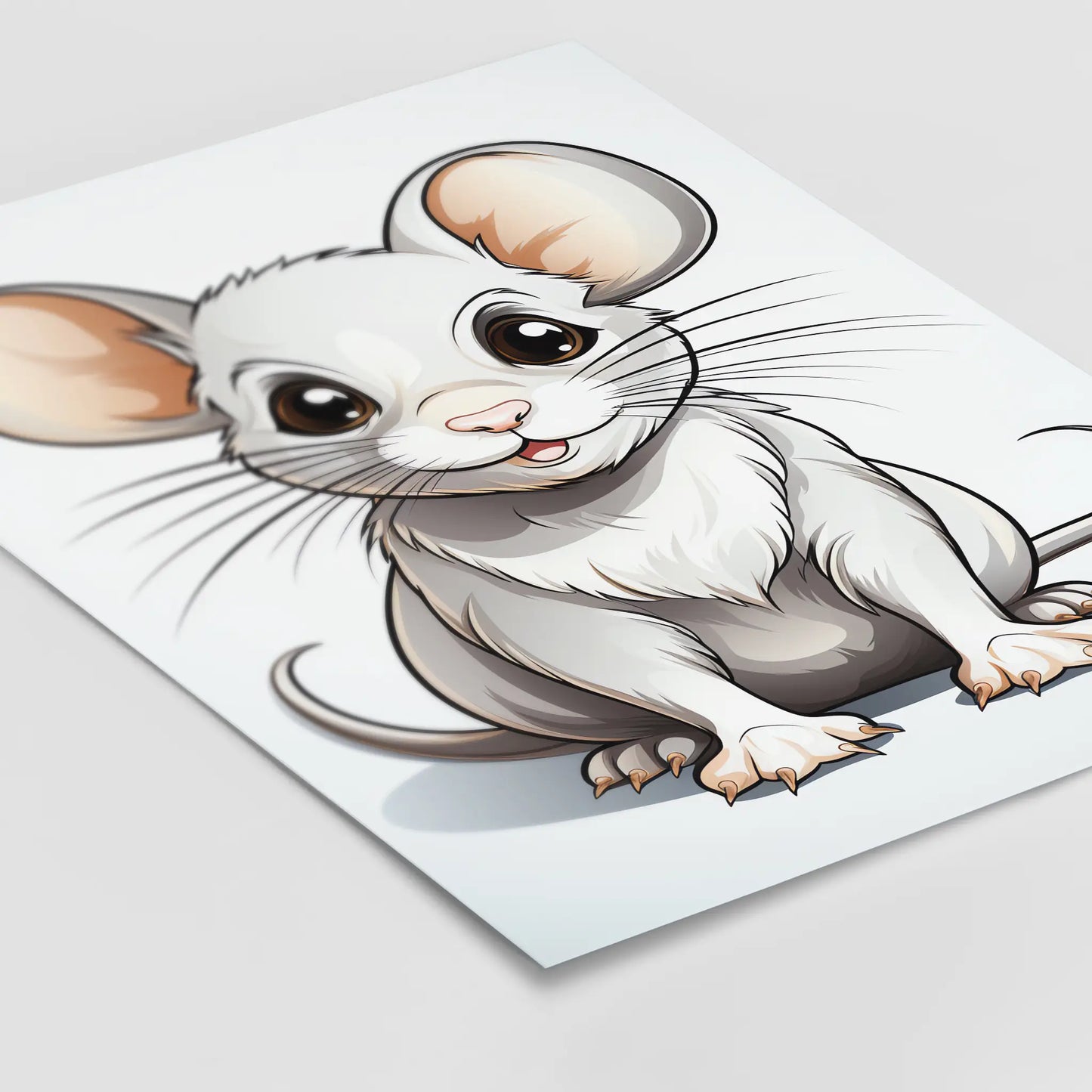 Mouse No 2 - Comic Style - Poster