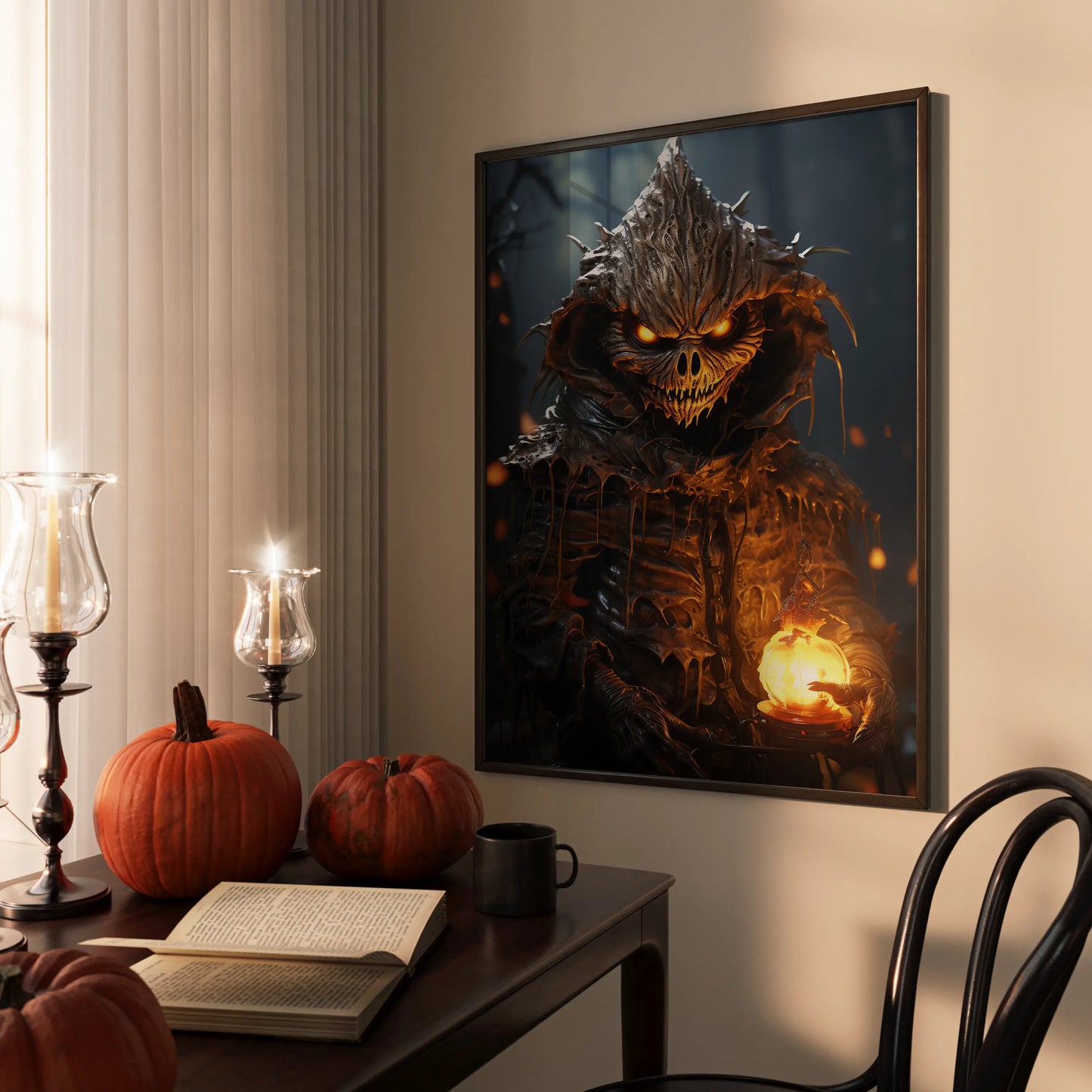 Monster No 10 - Halloween- Poster