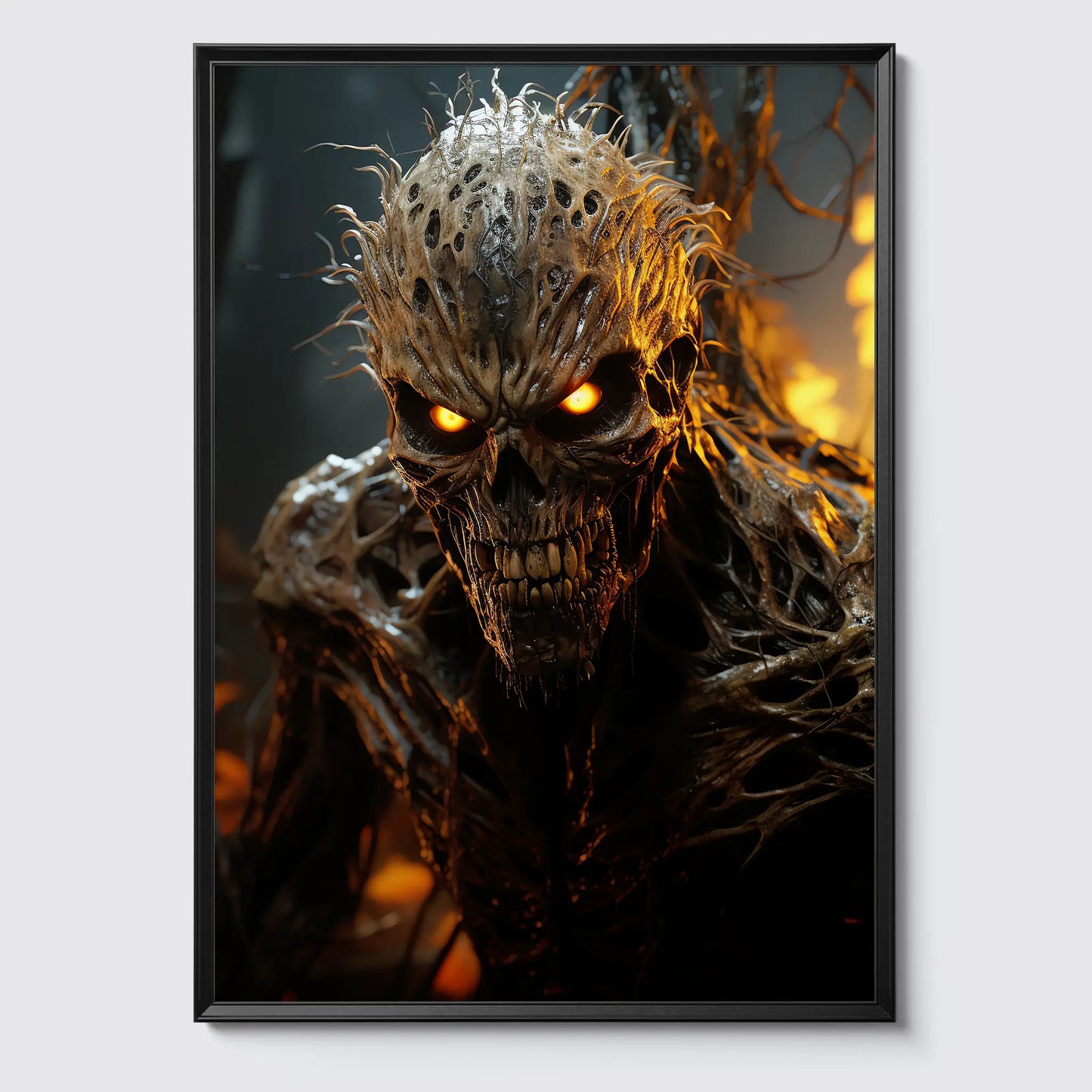 Monster No 16 - Halloween- Poster