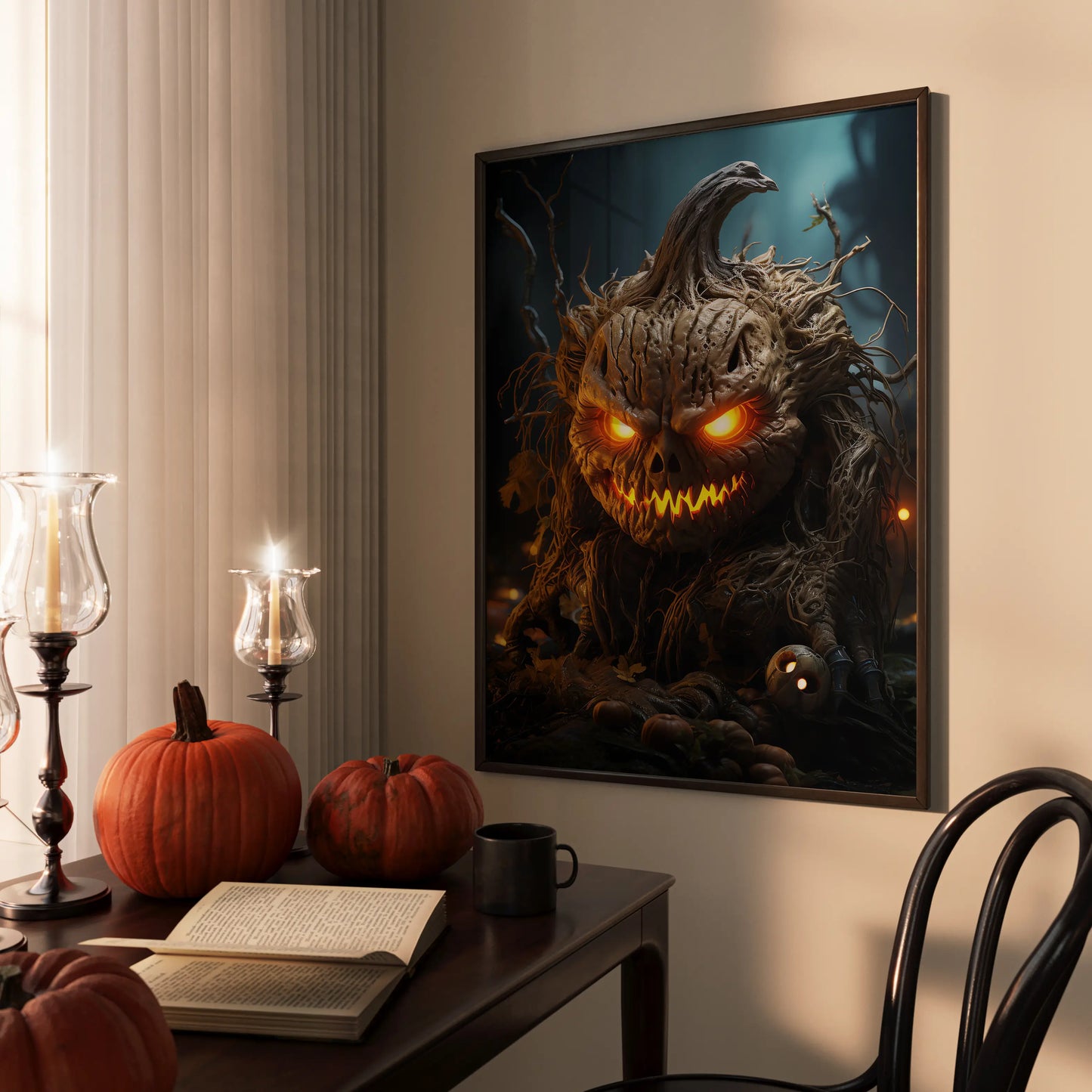 Monster No 6 - Halloween poster