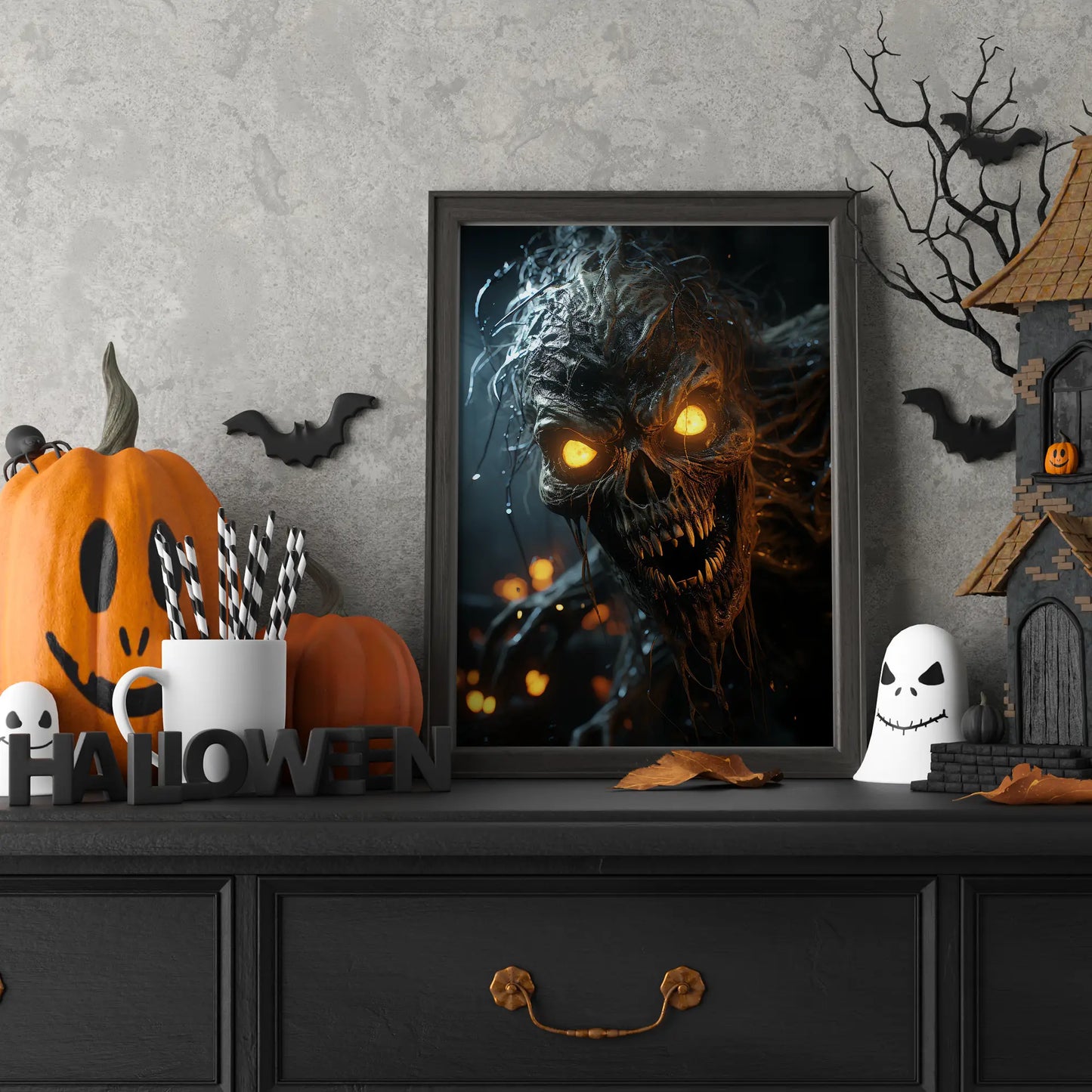 Monster No 9 - Halloween poster