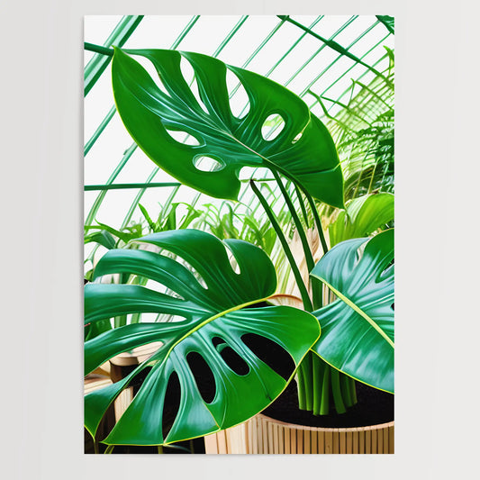 Monstera - Plants No 7 - Poster