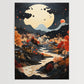 Night Landscape No 10 - Colorful Art - Digital Art - Poster