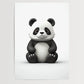 Panda No 7 - Comic Style - Poster