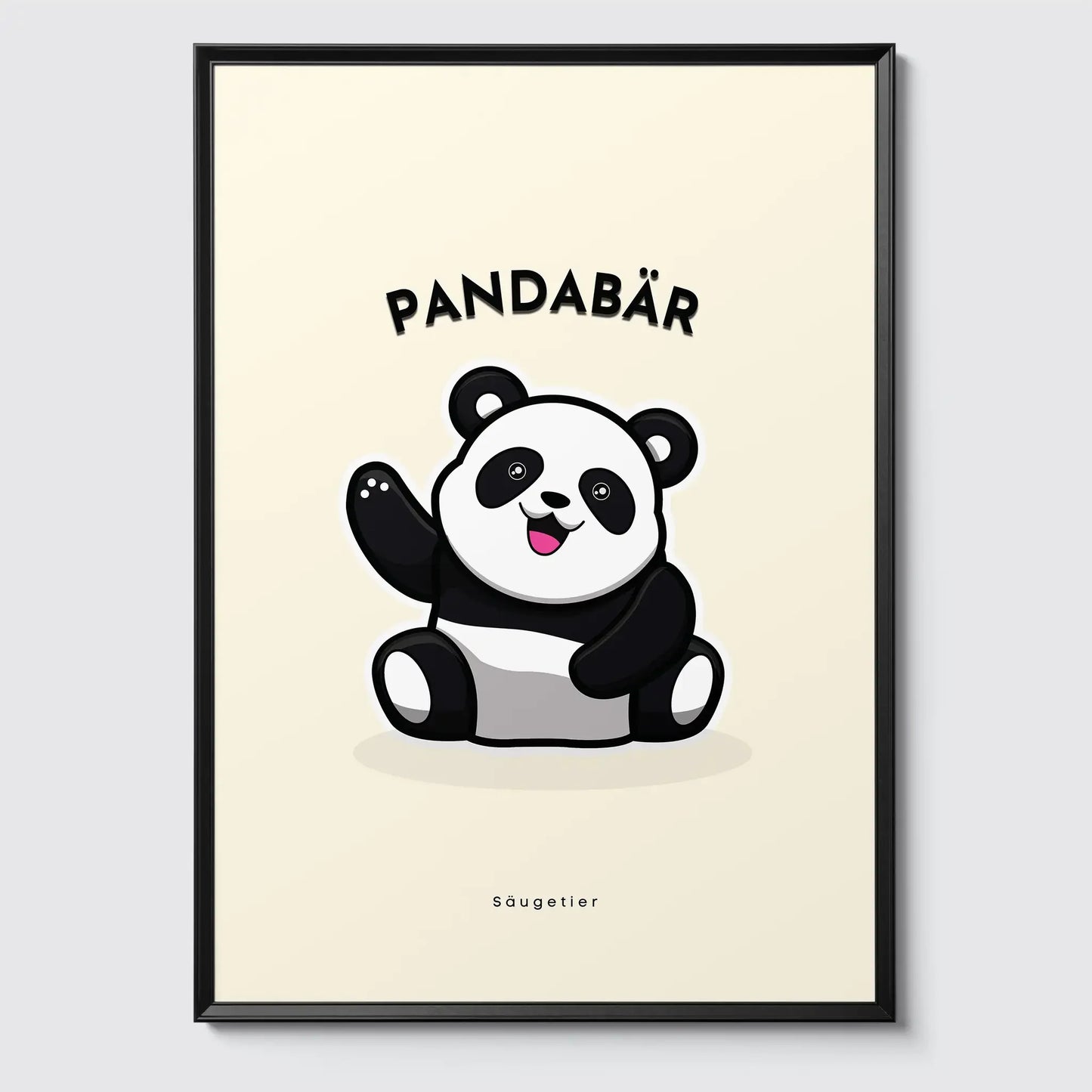 Panda bear poster