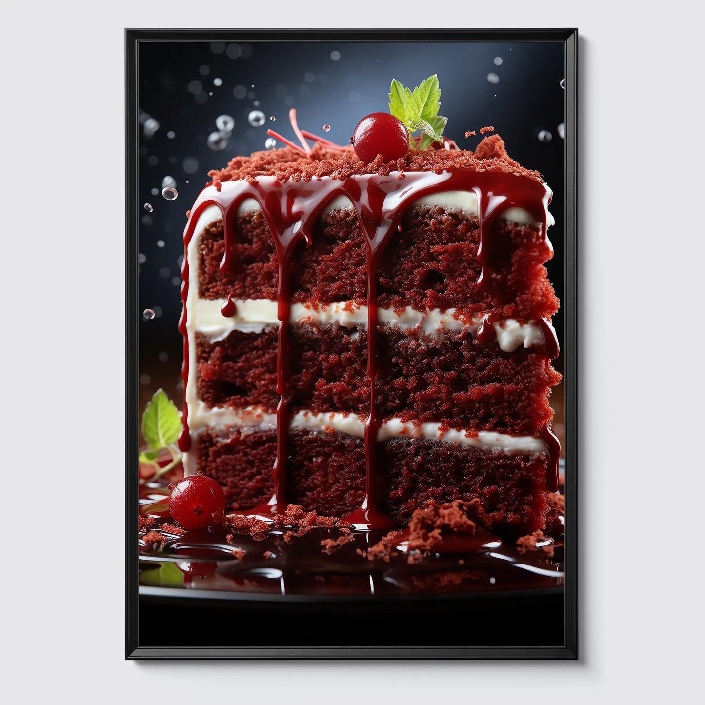 Red Velvet Cake No 2 - Küche - Poster