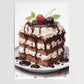 Schokoladen Kuchen No 1 - Küche - Poster